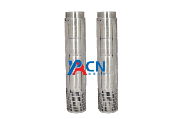 8-10寸系列不锈钢深井泵体